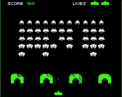 Dans sa version originale de 1978 "Space Invaders" de quelle couleur était la soucoupe qui traversait l'écran au-dessus des envahisseurs ?
