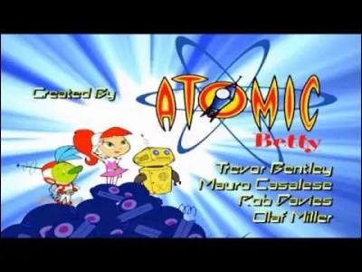 Dans le dessin animé "Atomic Betty", de quelle couleur est son ami extraterrestre ?