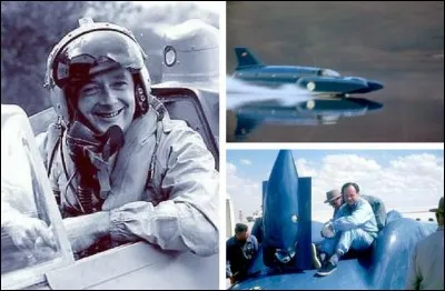 Cet homme avait inscrit 8 records mondiaux de vitesse dans les années 1950-60, un peu comme son père Malcolm, une légende, l'avait fait dans les années 1920-30. En 1966, il essayait d'atteindre les 300 mph (un peu moins de 500 km/h) sur l'eau avec son bateau le Bluebird K7, un jet hydroplane. 
Quel est ce pilote qui investit tout dans ce défi et qui périt en 1967 après avoir atteint 478 km/h ?