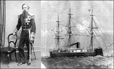 À l'occasion de la guerre de Crimée, ce Britannique devint l'inventeur pour la Royal Navy d'une tourelle rotative armée d'un canon de marine. Après les hostilités, il fit breveter son invention et construisit le HMS Captain : il y mit plein d'innovations ce qui éleva son centre de gravité, des changements dangereux
Trouvez le nom de celui qui chavira le 7 septembre 1870 et se noya avec 500 marins.