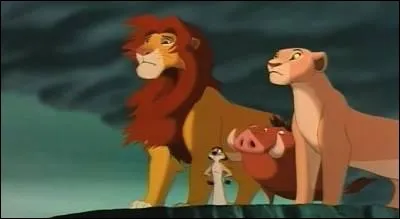 Quand Simba revient, qui se déguise en tenue hawaïenne pour appâter les hyènes ?