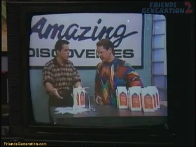 Comment s'appelle le personnage de Joey dans cette publicité pour les becs verseurs ? (photo)