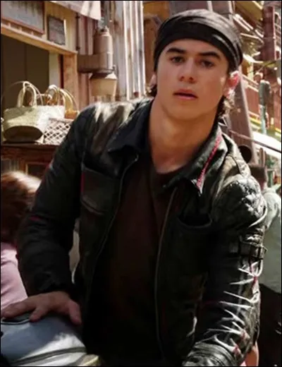 Comment s'appelle ce garçon qui va sauver la fille et l'animal ?