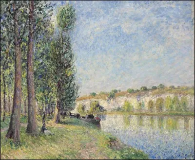 Quel impressionniste est l'auteur du tableau "Le loing à Moret" ?