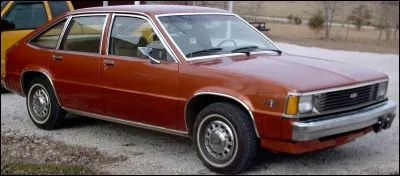 Berline compacte à hayon sortie en 1980, la première Chevrolet à roues avant motrices fut la..