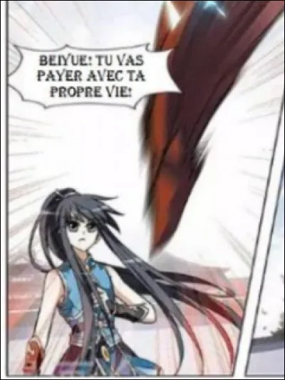 Que voulait faire Bei Yue avant que Zhang Ye ne la sauve de l'araign&eacute;e rouge ?