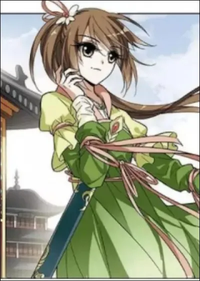 Qui est la fille habill&eacute;e en vert ?