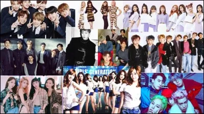 En K-pop, il n'y a que des Coréens qui chantent.
