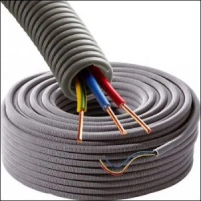 En électricité, à quoi le fil bleu correspond-il ?