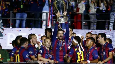 Combien de fois le FC Barcelone a-t-il remporté la Ligue des champions ?