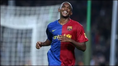 Pour combien Samuel Eto'o a-t-il été recruté par le FC Barcelone ?
