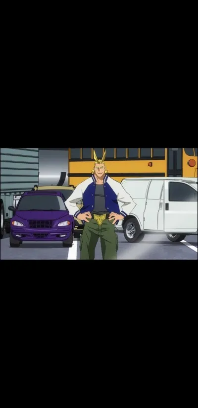 Dans quel état d'Amérique voit-on All Might au début ?