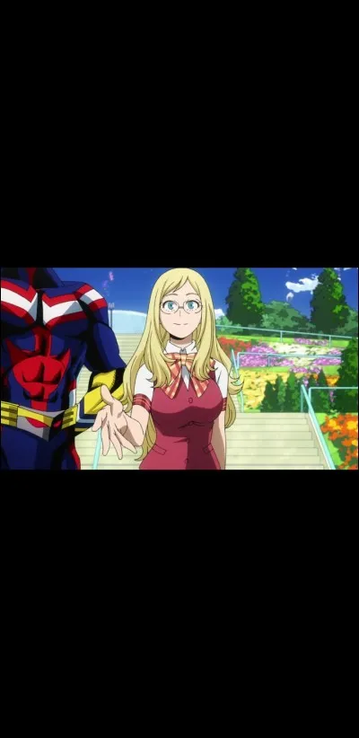 Comment se nomme la fille du meilleur ami d'All Might ?