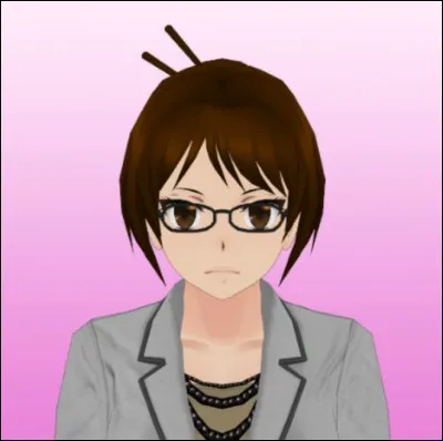 Cette prof., c'est...