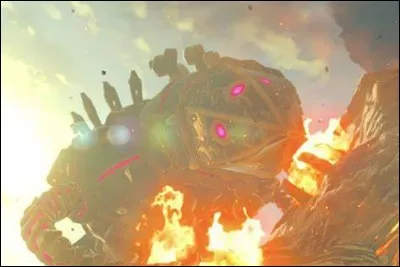 Comment s'appelle la créature divine pilotée par Daruk ?