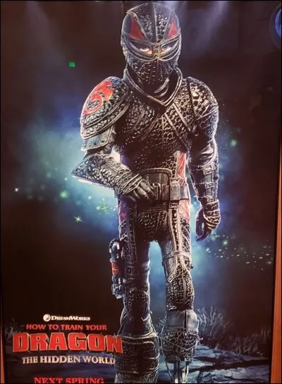 En quoi les nouvelles armures des personnages dans Dragons 3 sont-elles faites ?