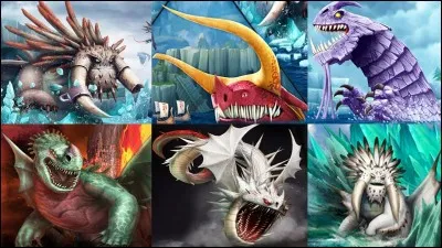 Lequel de ces dragons n'est pas apparu dans la série ou même les films ?