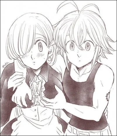 De qui Meliodas est-il amoureux ?