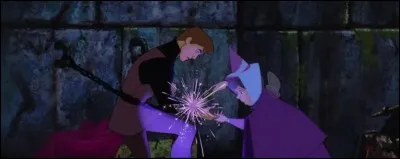 Dans "La Belle au bois dormant" quelles armes donnent les fées au prince Philippe pour combattre Maléfique ?