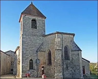 Vous avez sur cette image l'église Notre-Dame de Lusignan-Petit. Commune de Nouvelle-Aquitaine, dans l'aire urbaine d'Agen, elle se situe dans le département ...