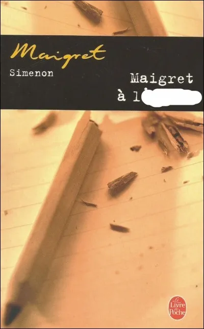 En 1953, où va Maigret ?
