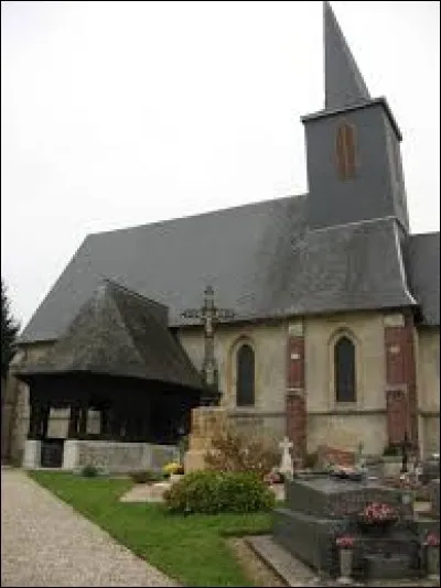 Nous sommes à présent en Normandie devant l'église Saint-Jean-Baptiste de Bosc-Bordel. Commune du Pays de Bray, elle se situe dans le département ...