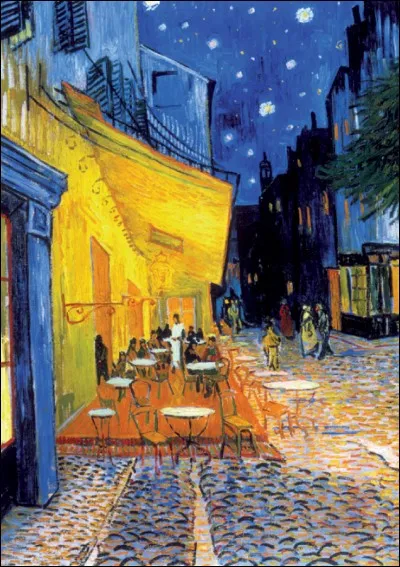 "Terrasse du café, le soir" est l'uvre de ...