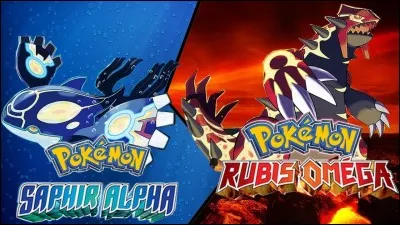 En 2014, deux nouveaux jeux Pokémon se déroulent à Hoenn. Ils appartiennent à quelle génération ?