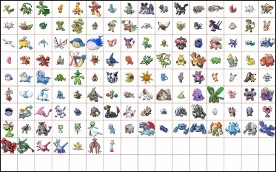 Quel Pokémon n'est pas un Pokémon de la troisième génération ?