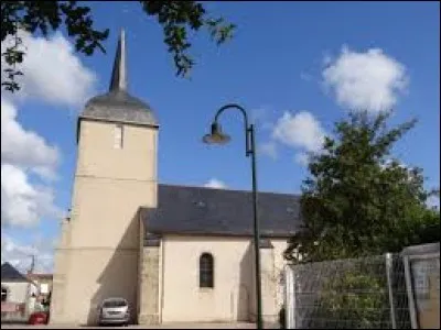 Nous sommes dans les Pays-de-la-Loire devant l'&eacute;glise Sainte-Marie-Madeleine de Froidfond. Commune des Sables-d'Olonnes, elle se situe dans le d&eacute;partement ...
