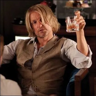 Que fait Haymitch, ivre lors de la Moisson ?