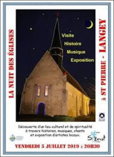 Commune du Centre-Val-de-Loire, Langey se situe dans le département ...