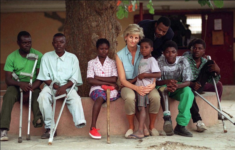 La vie de Lady Diana sera notamment marquée par son soutien auprès de causes humanitaires. Son engagement le plus médiatisé concernera la lutte contre :