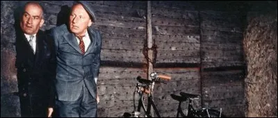 "Eh... Mon vélo ! D'abord mes chaussures et après mon vélo !? non mais dites donc mon cher monsieur..."
Dans quel film, cette phrase culte fut-elle dite par ce personnage ?