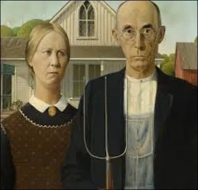 Qui a peint "American Gothic" au XXe siècle ?