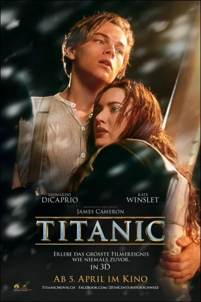 Le film "Titanic" de James Cameron est sorti en :