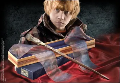 En quoi la baguette de Ron Weasley est-elle faite ?