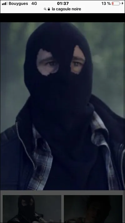 Qui est la Cagoule Noire ?