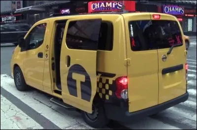 Dans quelle ville ce nouveau taxi jaune circule-t-il ?