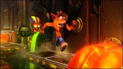 Comment s'appelle le totem qui nous vient en aide, dans la licence "Crash Bandicoot" ?