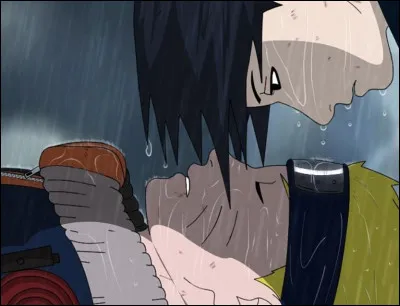 Que fait Sasuke de son bandeau à la fin de ''Naruto'' ?