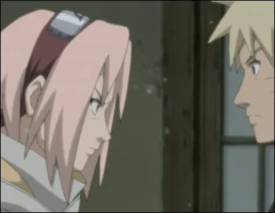 Que veut faire Sakura pour protéger Naruto ?