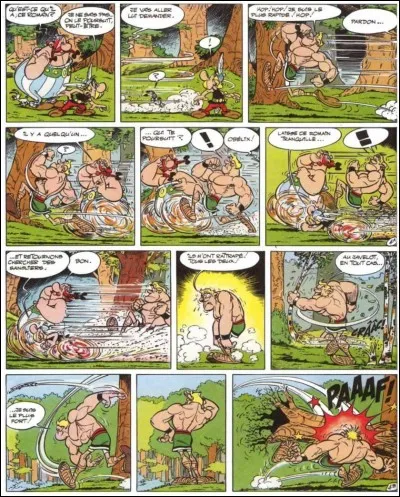 Année : 1968
Lieux d'action : La Pirée, Olympie
Personnages : Cladius Cornedurus, Tullius Mordicus, Garmonparnas...
Ça peut aider : il est question de dopage dans cet album. 
Quel est cet album ?