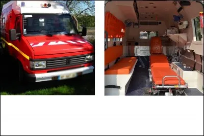 Cette ambulance appartenait aux pompiers français, il y a quelques années. Elle sert à l'infirmier pour se déplacer sur l'ensemble de la colonie pour apporter les premiers soins. De quelle marque est le fourgon ?