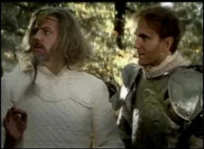 Selon Merlin, quel âge a la louve blessée, qui a fait une chute après un éboulement ?