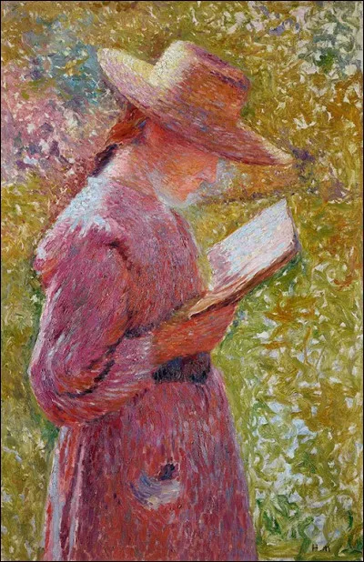 De quel peintre "Jeune femme lisant" est-elle l'uvre ?