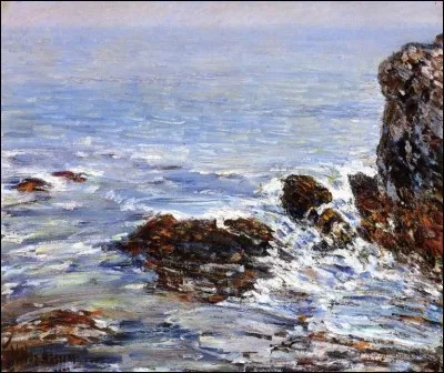 Quel impressionniste américain est l'auteur du tableau "Paysage marin" ?