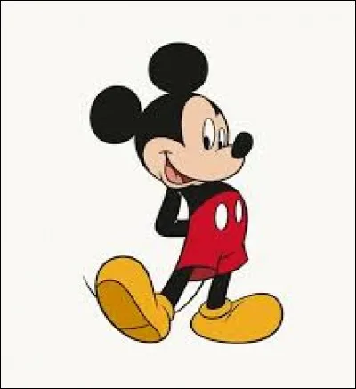 Voici Mickey Mouse, donnez-moi son ancien nom !