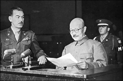 Où fut réglé le sort des criminels de guerre nippons ?