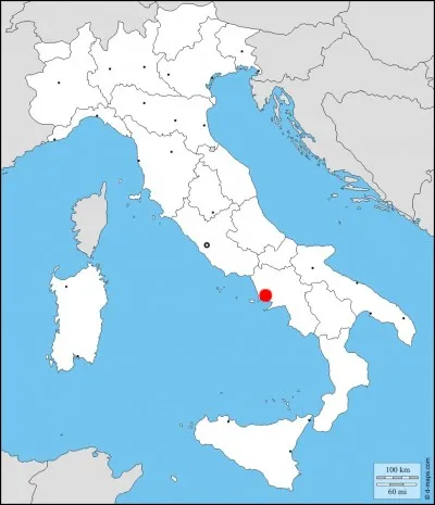 Quelle est la ville en rouge sur la carte ?